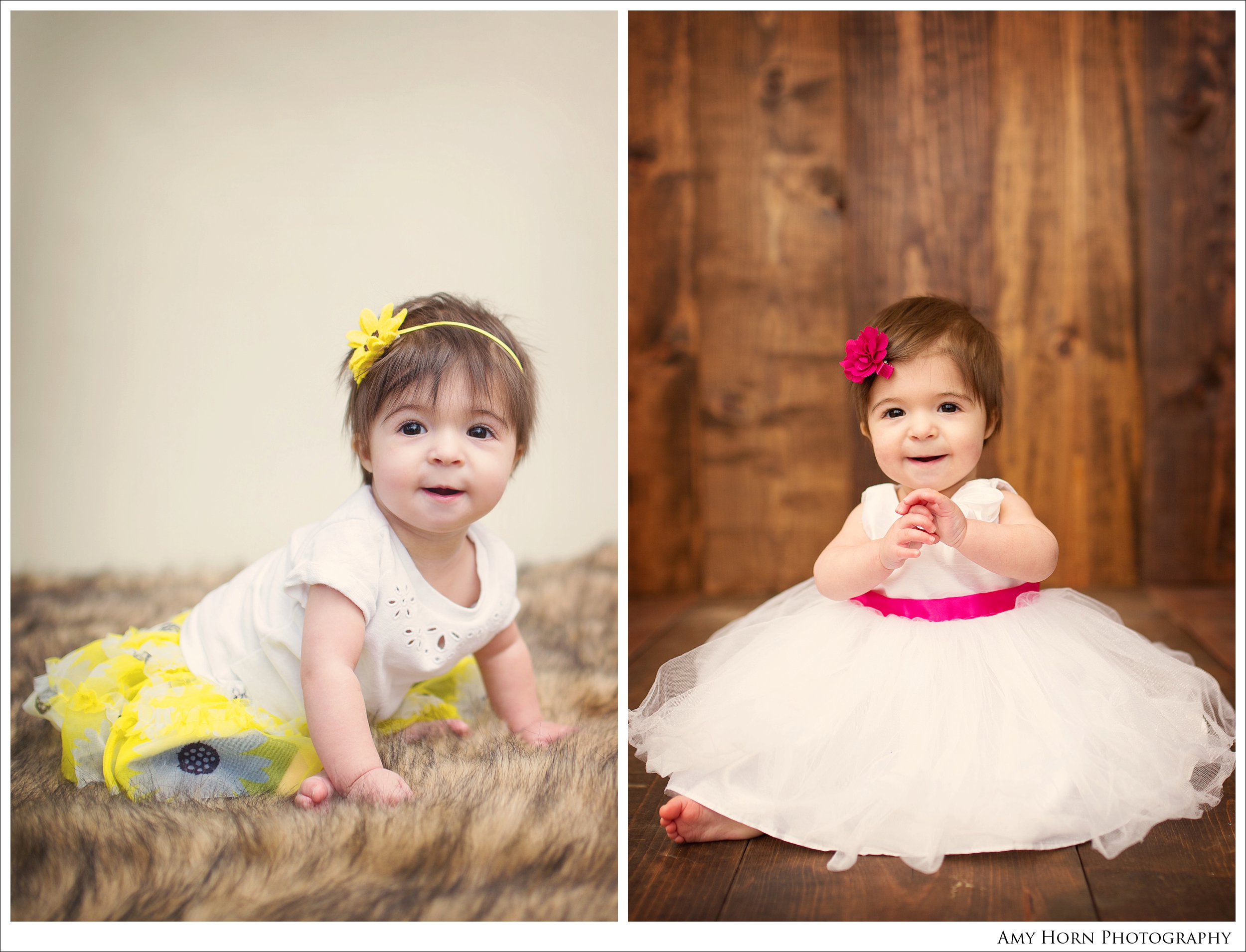 cincinnati ohio photographer, studio photographer, spring grove studios, lawrenceburg indiana photographer, northern kentucky photographer, studio photography, baby studio photography, six month old photo inspiration, self sitter photo inspiration, baby girl photo, amy horn photography